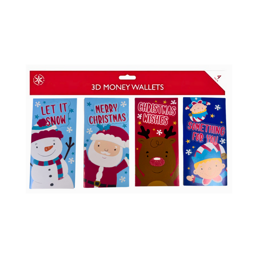 Christmas Money Wallet - Santa & Characters