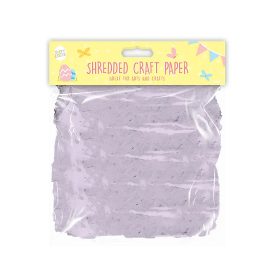 Easter Purple Shredded Craft Paper