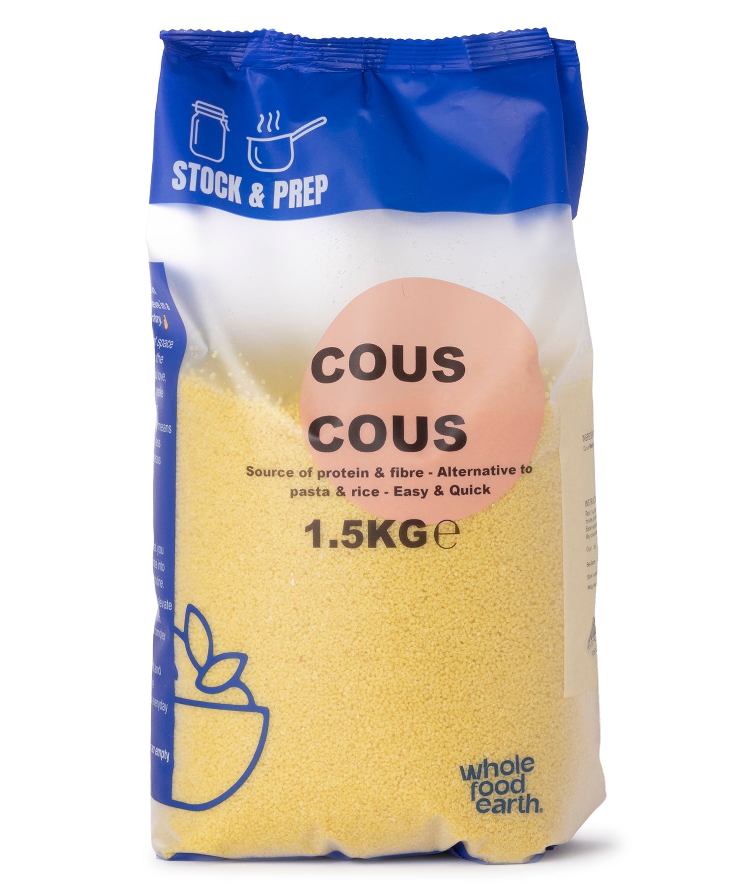 Cous Cous - Stock & Prep - 1.5kg