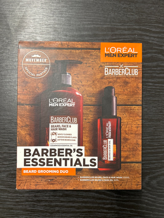 L’Oréal Barber Club Beard Grooming Duo Set