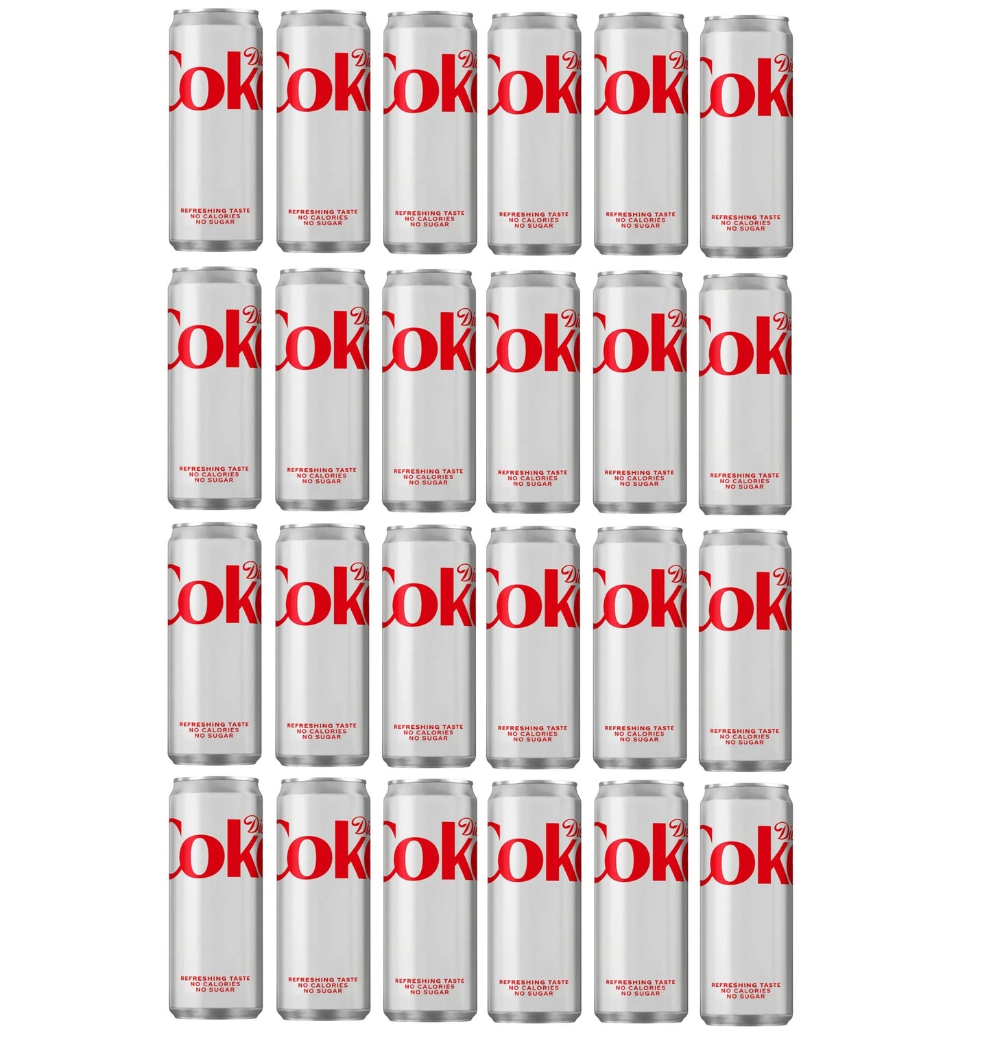 24 x Diet Coke Cans 330Ml