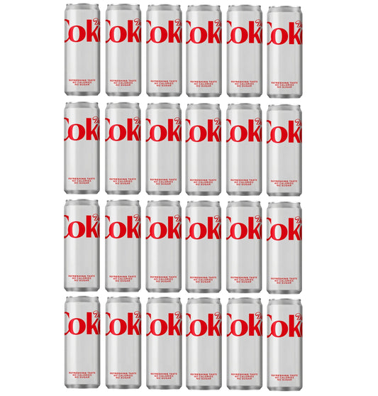 24 x Diet Coke Cans 330Ml
