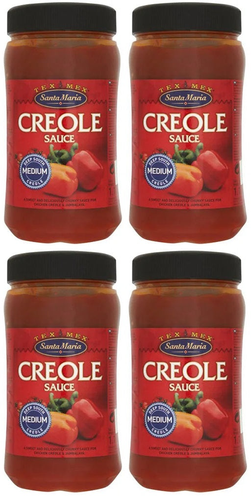 4 x Santa Maria Tex Mex Creole Sauce 1.1Kg