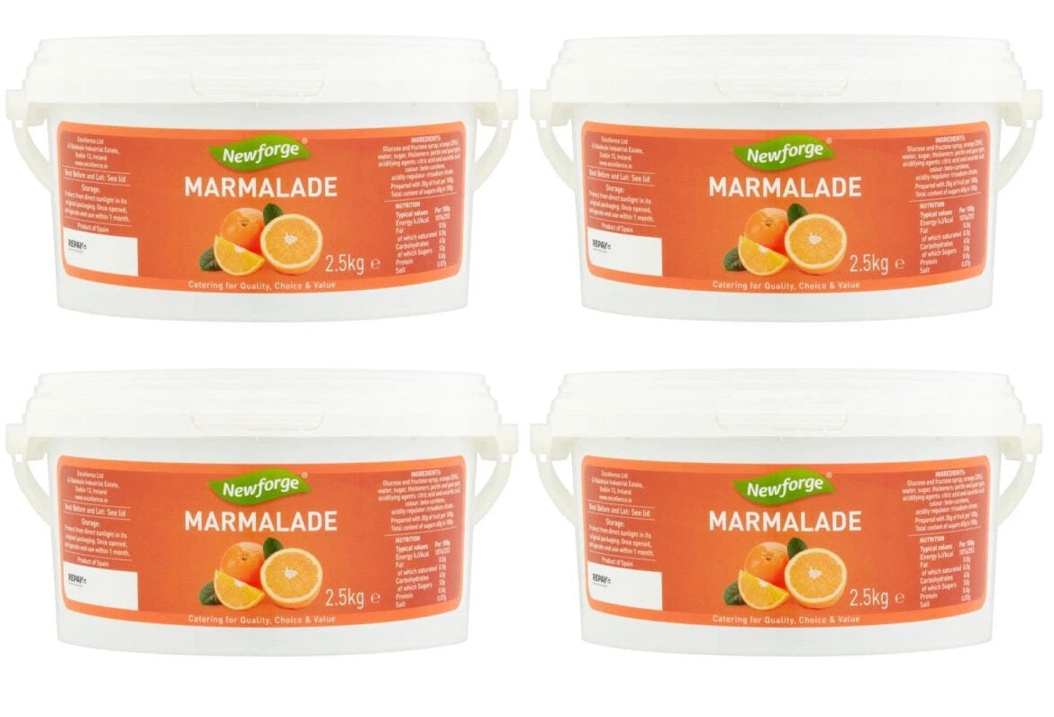 4 x Newforge Marmalade 2.5Kg