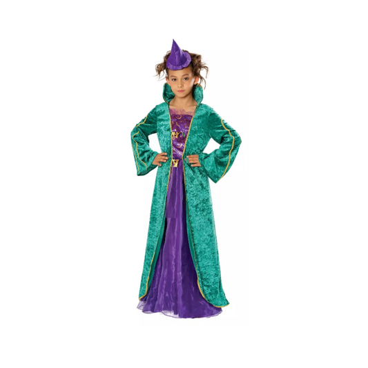 Enchanted Sister Witch Fancy Dress Costume Large 7-8 Yrs