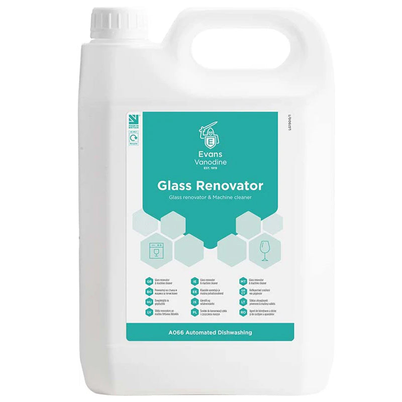 2 x Evans Glass Renovator 5Lt