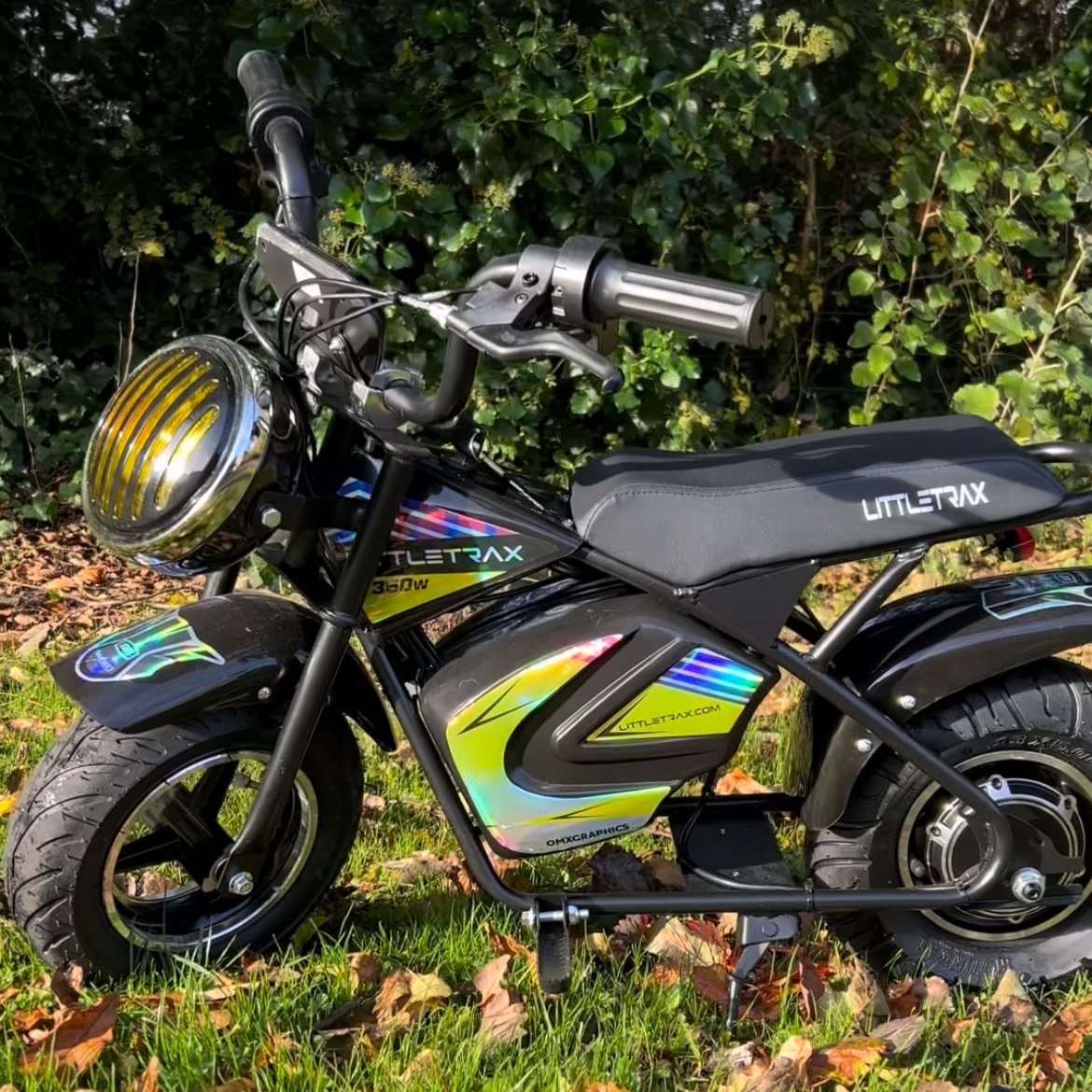 New Littletrax 350w 36v Kids Electric Bike – Ages 3 to 12+ ride on dirt bike