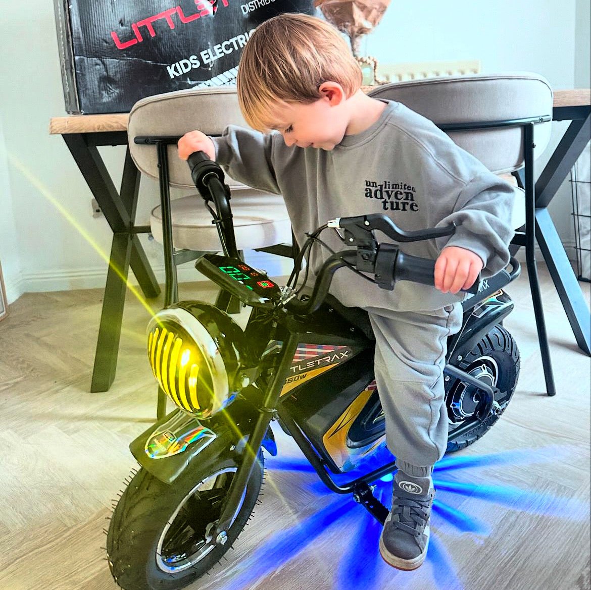 New Littletrax 350w 36v Kids Electric Bike – Ages 3 to 12+ ride on dirt bike