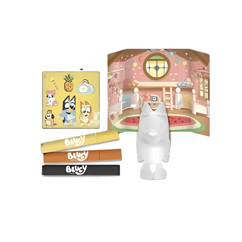 Bluey Colour Your Own Squish'Em - Bingo