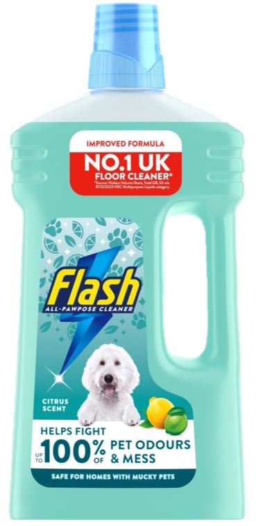 6 x Flash Liquid Citrus Pet - 1 LITRE