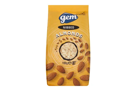 10 x Gem Nibbed Almonds 1Kg