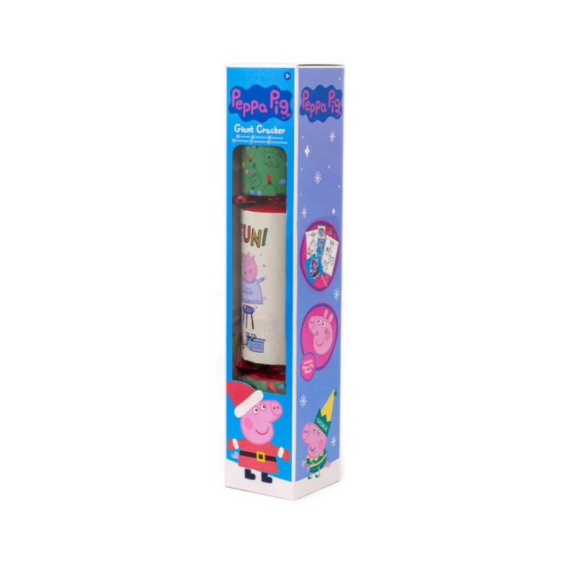 Giant Peppa Pig Christmas Cracker