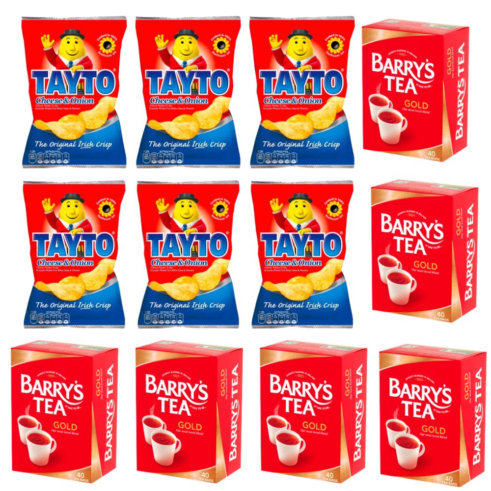 Taste Of Ireland Tayto & Barrys Tea - Medium