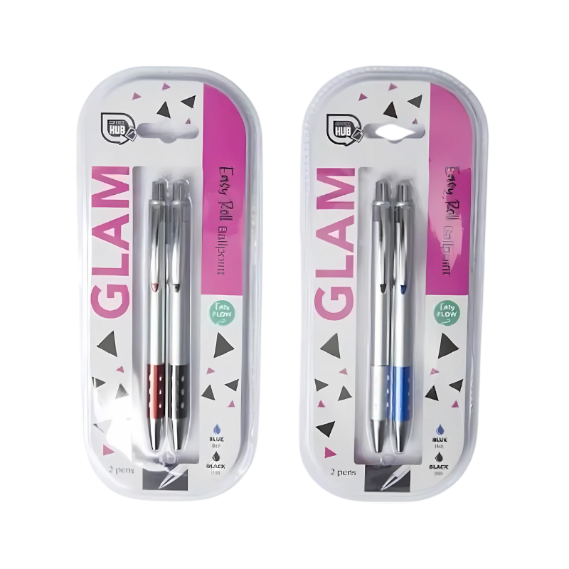 Glam Ballpoint Pens - Dual Pack