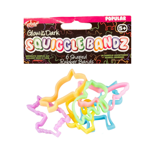 Glow In The Dark Squiggle Bands