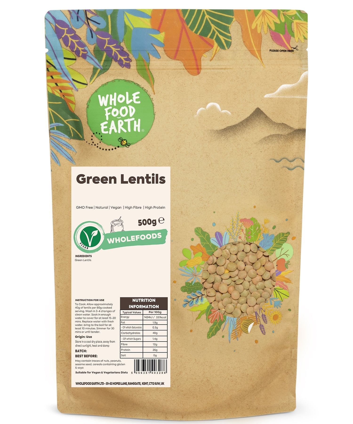 Green Lentils