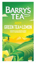 6 x Barrys Tea 20 Green Tea & Lemon String  30G