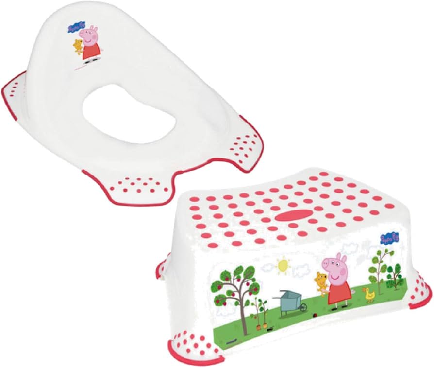 Peppa Pig Stool & Toilet Seat Set for Toddlers