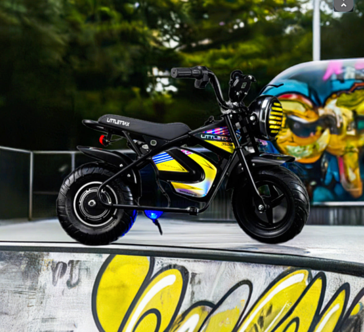 Award winning 350w 36v Kids Electric Bike – Ages 3 to 12+ ride on dirt bike