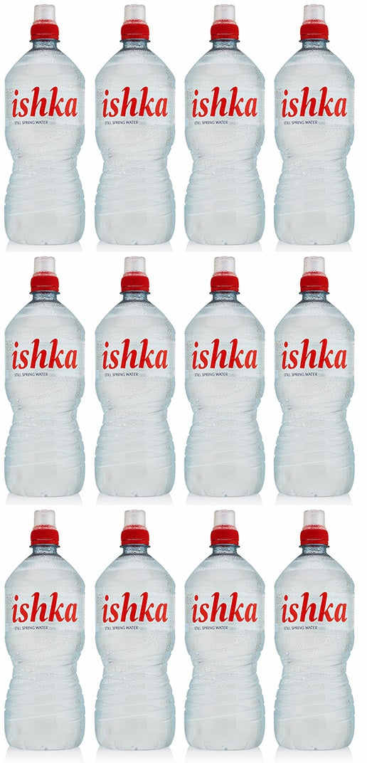 12 x Ishka Irish Spring Water 1L
