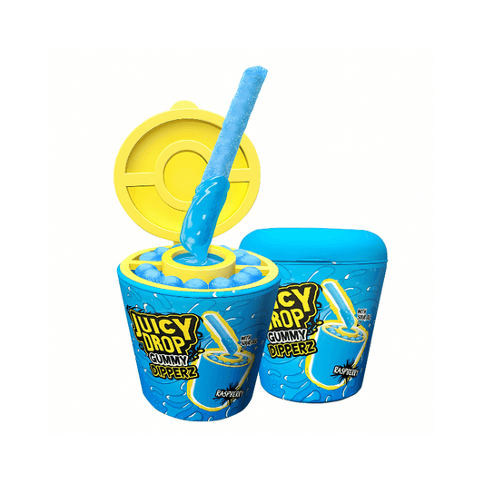 Juicy Drop Gummy Dipperz - Raspberry