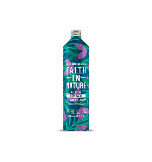 Faith In Nature Lav & Ger Shampoo(Alumin Bot) - 500ml