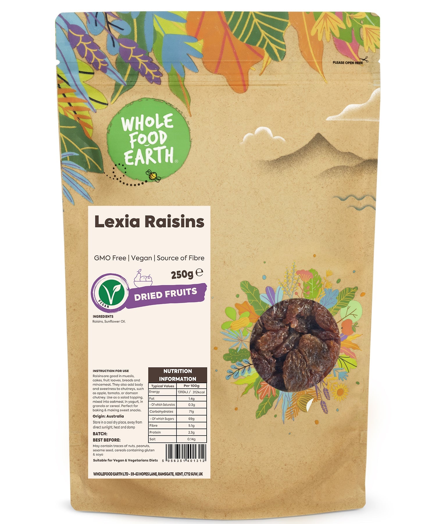 Lexia Raisins