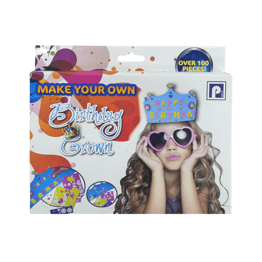 Make Your Own Blue Birthday Crown