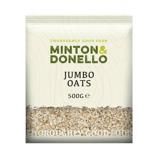 6 x Minton & Donello Jumbo Oats - 2kg