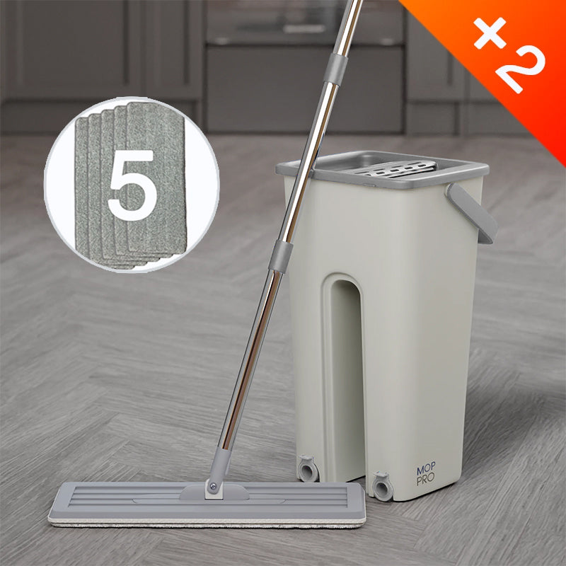 Mop PRO Compact — Multi-Functional Wash & Dry Mop and Bucket Set