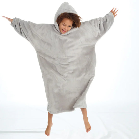 OO10 GREY KIDS HOODIE 7-13 YEARS