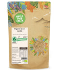 Organic Green Lentils