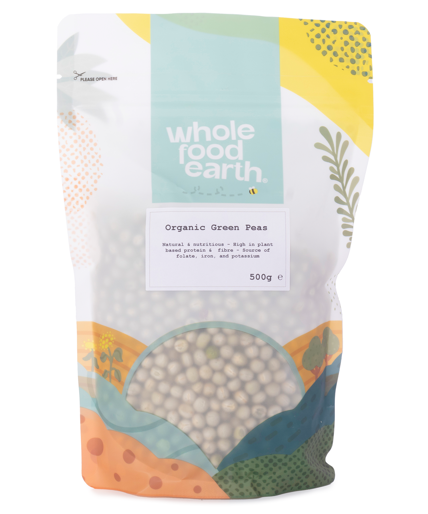 Organic Green Peas