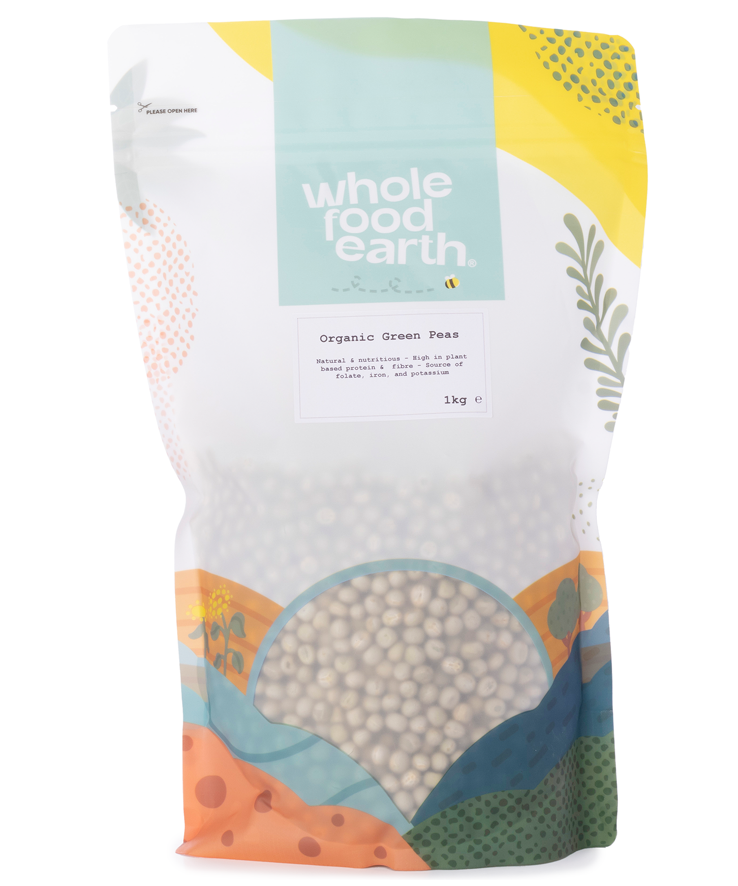 Organic Green Peas