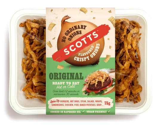 8 x Scotts Flavoured Crispy Onions Original 200G