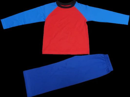 P693 BLUE & RED PLAIN