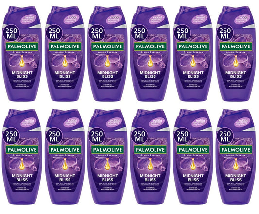 12 x Palmolive Shower Midnight Bliss - 250ML