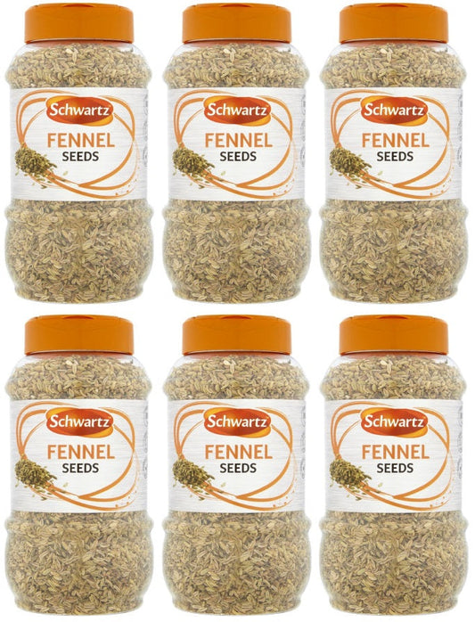 6 x Schwartz Fennel Seeds 330G