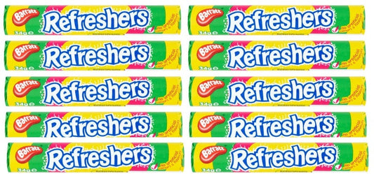 10 x Barratt Refreshers Rolls 36G
