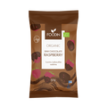 8 x Foodin Org Raw Chocolate Coated Raspberry - 50g