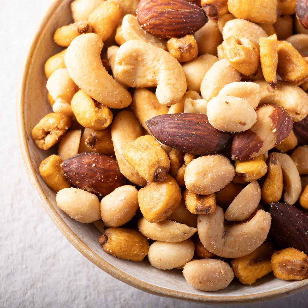 Mixed Nuts Exploding Salted Mixed Nuts – The Stock Outlet