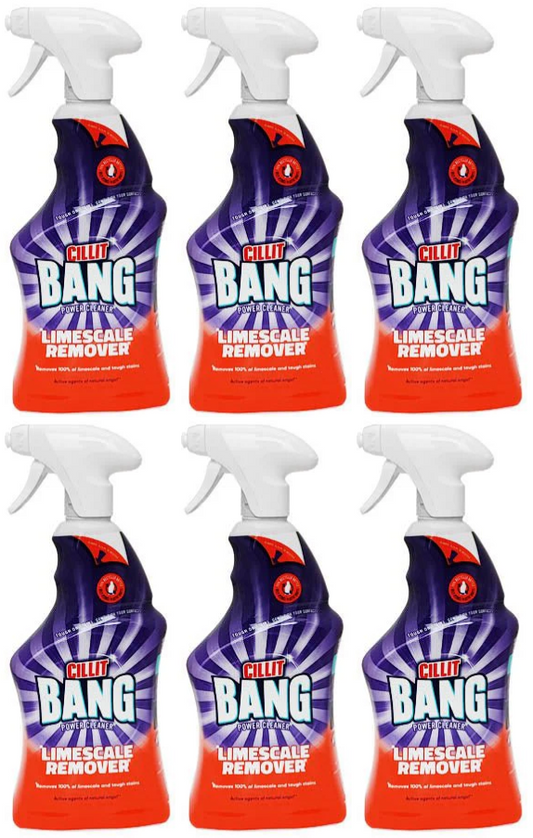 6 x Cillit Bang Limescale Remover 750 ml