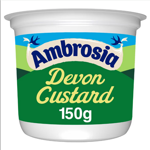 12 x Ambrosia Devon Custard 150G