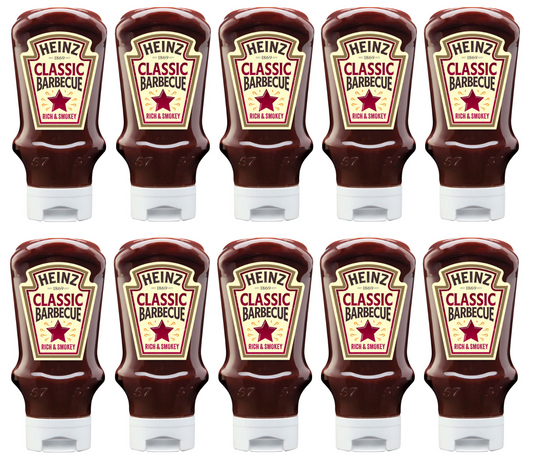 10 x Heinz Classic Barbecue Sauce 480G