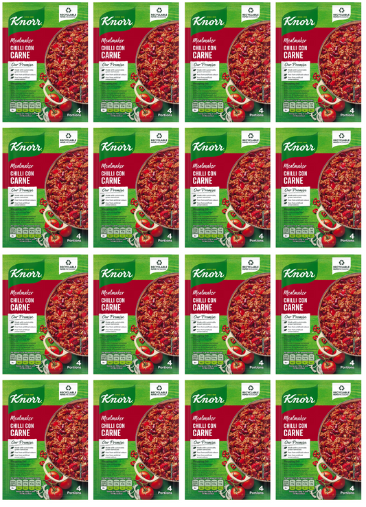 16 x Knorr Mealmaker Chilli Con Carne 50G
