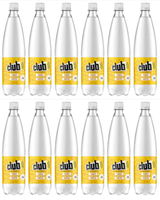 12 x Club Tonic Water 850Ml