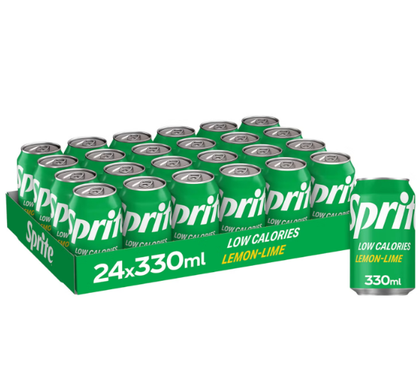 24 x Sprite  Lemon-Lime 330Ml