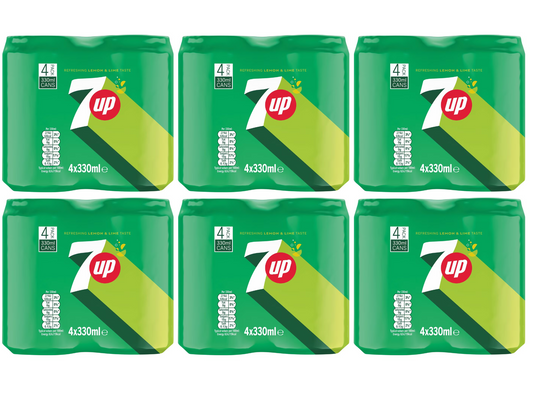 6 x 7Up 4 X 330Ml