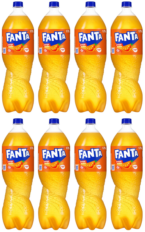 8 x Fanta Orange 1.75L