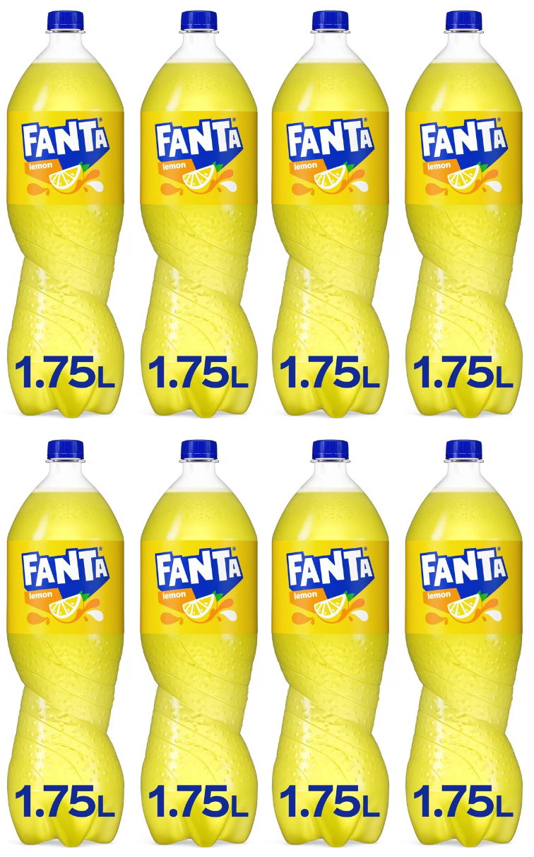 8 x Fanta Lemon 1.75L